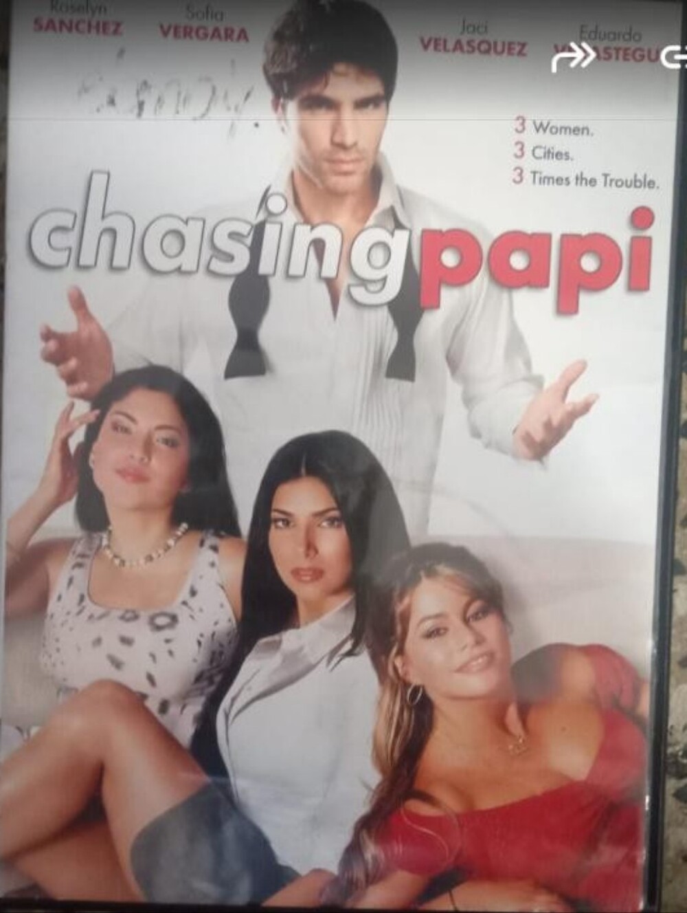 Chasing Papi DVD - White & Red Cover